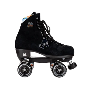 Moxi Lolly Set Rollschuhe Disco Skates Quad Roller Classic Black US 8 / EU 39-40 - Bild 1 von 8