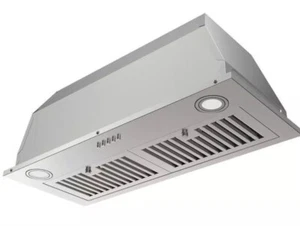 AKDY Convertible Insert Range Hood w/ Carbon Filters + LED Light Stainless Steel - Picture 1 of 3