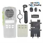 Transparent Repair Front Housing Case Fits Ht1250 Limited-Keypad Radio