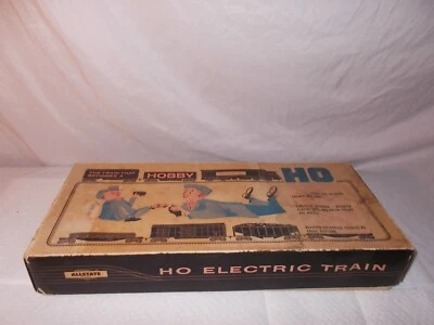 HO GAUGE MARX ALLSTATE #9941 COLLECTIBLE STEAM TRAIN SET WORKS! LOT #W-67 - Image 1 of 4