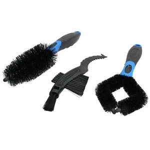 Motorcycle Motorbike Nylon Bristles Brush Forked Claw Wheel Cleaning Bike Cycle - Picture 1 of 5