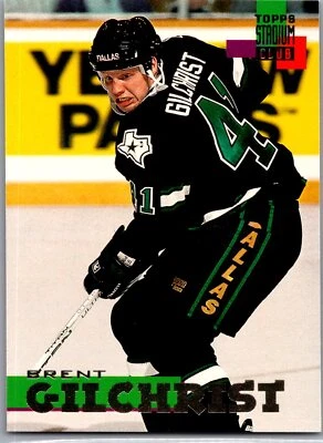 1994-95 Stadium Club #143 Brent Gilchrist - Image 1 of 2