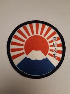 3" Mount Fuji Japan Sublimation Iron Or Sew On Patch Badge  - Picture 1 of 1