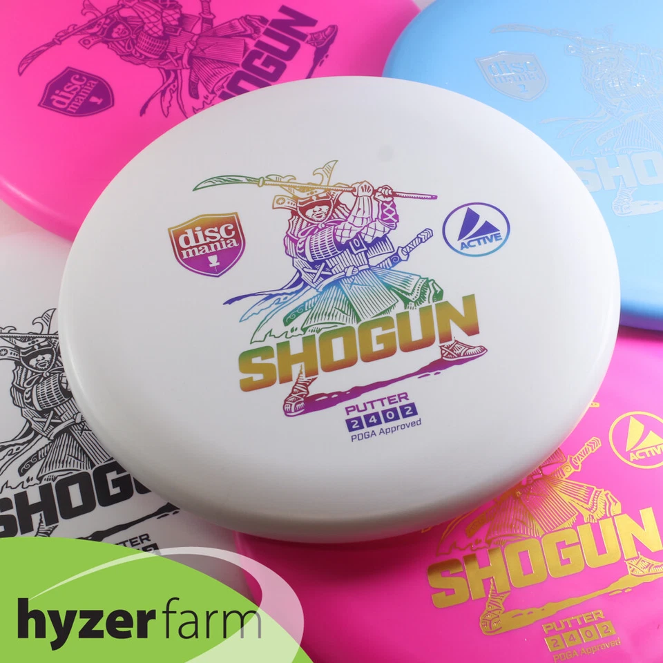 Discmania ACTIVE SHOGUN *pick color/weight* Hyzer Farm disc golf putter - Image 1 of 1