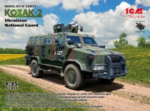 ICM 35015 1:35 ""Kozak-2"" Ukrainische Nationalgarde Militär Modellbausatz - Bild 1 von 10