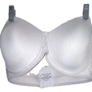 Vanity Fair 40DD Beauty Back Vollfigur Trägerloser BH 74380 Weiß Vielleicht 1x getragen - Bild 1 von 4