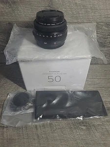 FUJIFILM Fuji Fujinon GF 50mm F/3.5 R LM WR mit Abdeckungen Brandneu Open Box - Bild 1 von 11