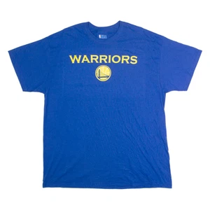 NBA Golden State Warriors Mens T-Shirt Blue USA Crew Neck XL - Picture 1 of 6