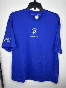 Adidas Candace ACE Parker Damen T-Shirt mittelblau Oversized NEU - Bild 1 von 6