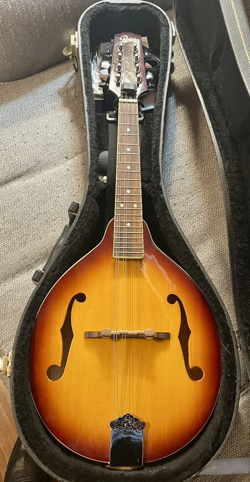 Rover Sunburst A-Style Mandolin -w- Hard Case - Image 1 of 4