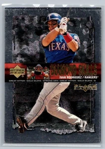 1999 Upper Deck Black Diamond Rookie Edition Skills Ivan Rodriguez - Picture 1 of 2