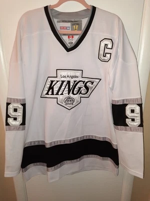 Camiseta deportiva 100 % auténtica CCM Los Angeles Kings Wayne Gretzky talla 52 Foto 1 de 4
