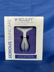 Serious Skincare V-Sculpt 3 Different Led Light Therapy - heat, sonic, vibration - Picture 1 of 13