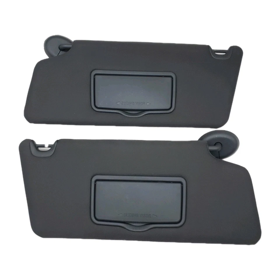 Juego de parasoles Ford Explorer 2011-2015 par lado conductor pasajero negro Foto 1 de 4