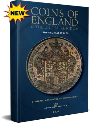 COINS OF ENGLAND & THE UK 2026- PRE-DECIMAL VOLUME - NEW - Image 1 of 4