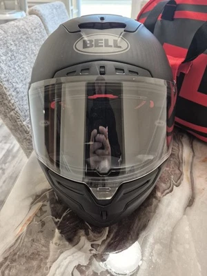 Casco Bell Race Star Flex Dlx medio mate carbono Foto 1 de 4