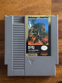 Nobunaga's Ambition Nintendo NES Cleaned/Tested
