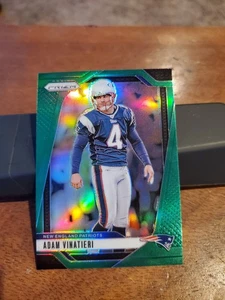 Panini Prizm 2024 - Adam Vinatieri #199 Green Prizm - Imagen 1 de 1
