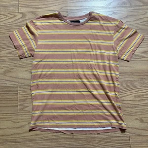 Pacsun gestreiftes T-Shirt Herren Medium - Bild 1 von 6