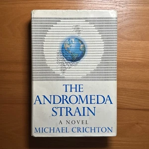 The Andromeda Strain. Michael Crichton. 1969 First Edition Hardcover Dust Jacket - Picture 1 of 10
