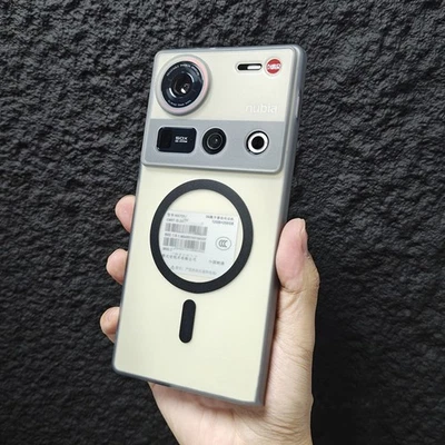 Funda Trasera Suave para Nubia Z70 Z70S Z60 Ultra Z50s Pro Magnética Mate Transparente Cubierta