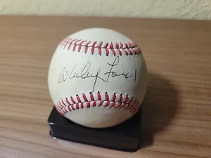 Whitey Ford JSA COA Letter Autographed American League Signed Baseball Yankees - Picture 1 of 4