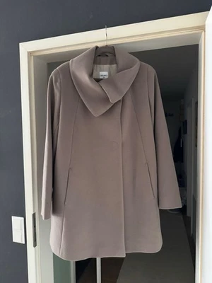 cinzia rocca Damen Mantel 🧥 Coat Jacke D.gr 44 It.gr.50 Wolle Beige - Bild 1 von 4