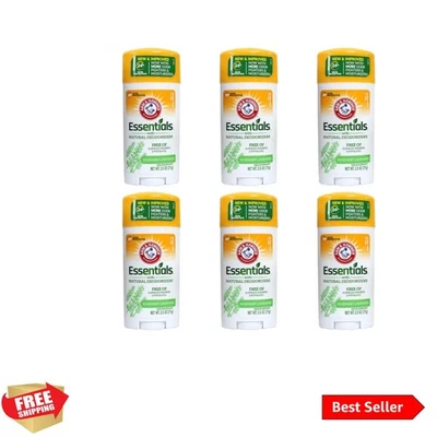 Organic Rosemary Lavender Deodorant, 2.5 Oz - Pack of 6 Aluminum & Paraben Free - Image 1 of 4