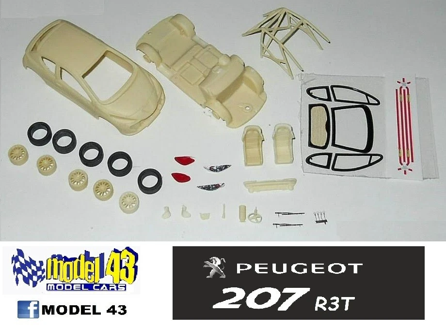 1/43  PEUGEOT  207 R3T  -   KIT MONTAGGIO - - Immagine 1 di 1