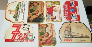 7 Antique Vintage Advertising Advertisement Sewing Needles Books Booklets Cat - Picture 1 of 12