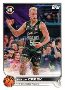2022 2023 SE Melbourne Phoenix NBL Basketball Topps Card - Mitch Creek - Picture 1 of 3