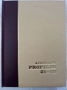 Aircraft Profiles Nos 25-60 Hardcover Book 1965 Illustrated Airplanes Military - Picture 1 of 7