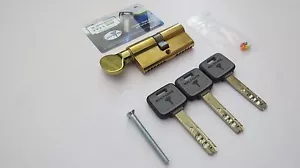 GOLD MT5+ Mul-T-Schließzylinder Hochsicherheit 66mm 33+33mm Drehturn Europrofil - Bild 1 von 6