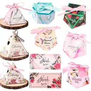 Premium Quality Printed Wedding Favour Boxes - AFFORDABLE PRICES MANY DESIGNS - Picture 1 of 25