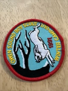 Vintage 1991 Owen Sound Boy Scout Winter Campout Patch - Picture 1 of 7