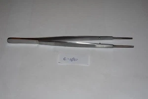 1 PC GERALD DRESSING FORCEPS 7" STRAIGHT SERRATED - Picture 1 of 1