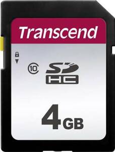 Transcend SDHC 4GB Secure Digital Class 10 Memory Card for Canon Sony Olympus