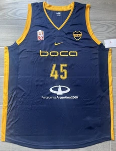 Derrick Alston Boca Juniors Argentina LNB Game Issued Jersey Nike NWT - Picture 1 of 5