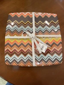 Missoni for Target 4pk Melamine Dinner Plate Set Zig Zag Print - NEW - Picture 1 of 3