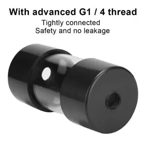 PC Computer Liquid Cooling Acrylic Cylinder Reservoir Water Tank G1/4 for PC SLS - Picture 1 of 10