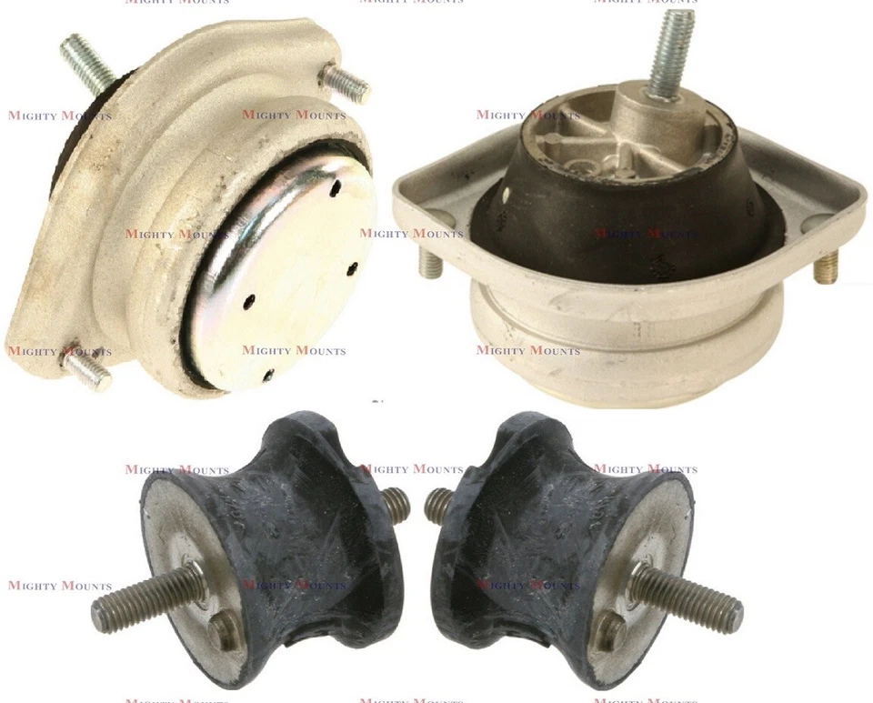 MPP647 4pc Motor Mounts fit 1997 - 2001 BMW 740i 740iL 750iL Engine Transmission - Image 1 of 1