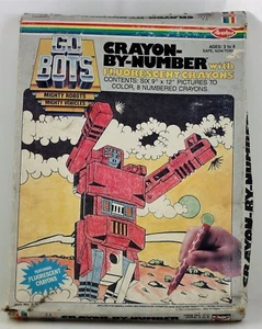 Vintage 1984 Go bots fluorescent crayons by avalon - Picture 1 of 1