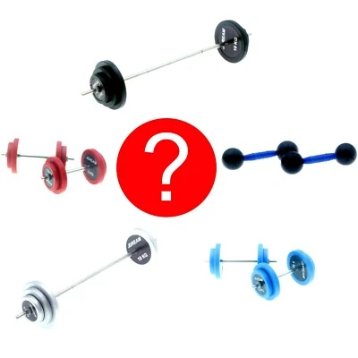 1 figura de acción aleatoria 1:6 accesorio gimnasio diorama utilería mancuerna barra peso Foto 1 de 4