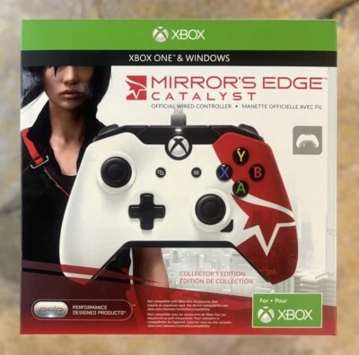 Mirror's Edge Official Wired Controller Limited Edition - Xbox One **BRAND NEW** - Image 1 of 4