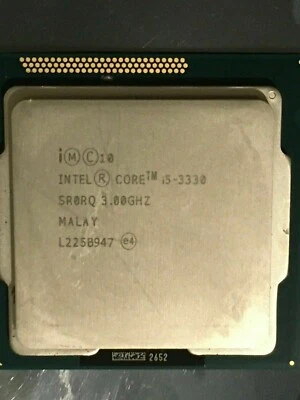 INTEL Core i5-3330 3.00GHz Quad Core CPU 6MB L3 Cache, Socket 1155 - SR0RQ - image 1 of 4
