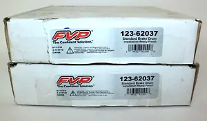 Par (2) tambores de freno trasero estándar FVP 123-62037 - Imagen 1 de 2