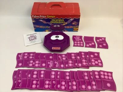 Fisher Price Octopus Dominoes Game  Matching & Counting Fun Complete - Image 1 of 4