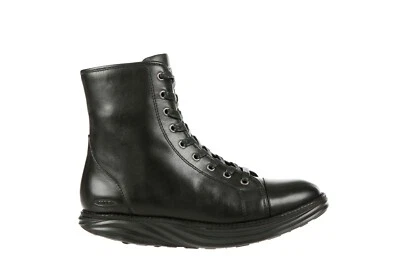 MBT zapatos mujer - MBT botas - BOSTON MID BOOT W - black nappa - talla 41 - NUEVO - Imagen 1 de 4