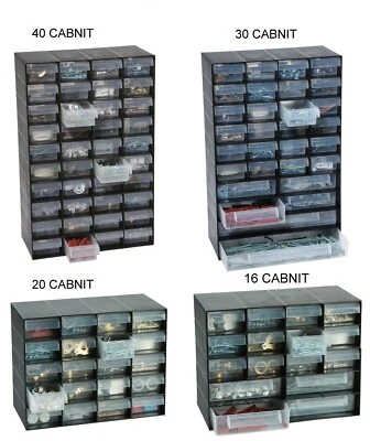 MULTI DRAWER STORAGE CABINET HOME GARAGE NAIL SCREW CRAFT BITS ORGANIZER UNIT    - Image 1 of 4