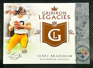 2011 Topps Legends - TERRY BRADSHAW - Gridiron Legacies Insert Card - STEELERS
